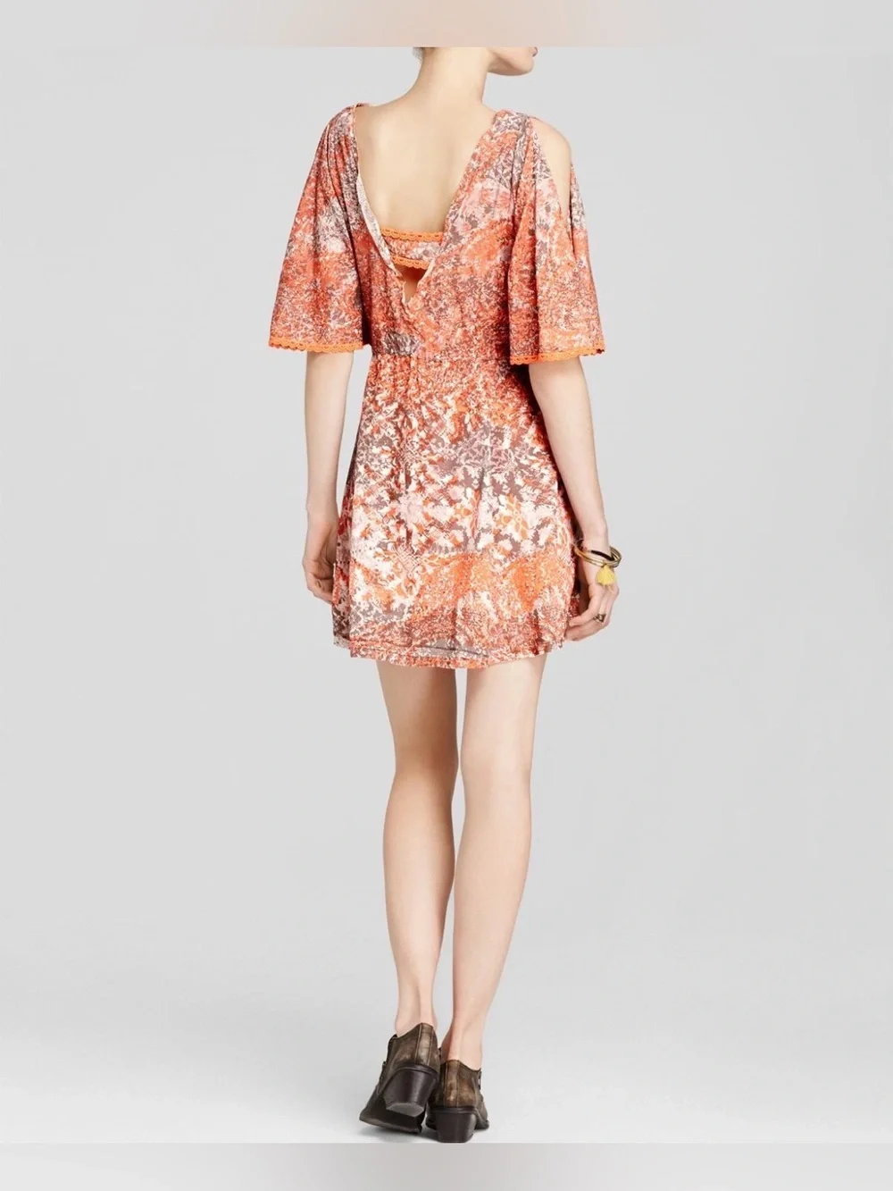 Free People Love Birds Mini Dress